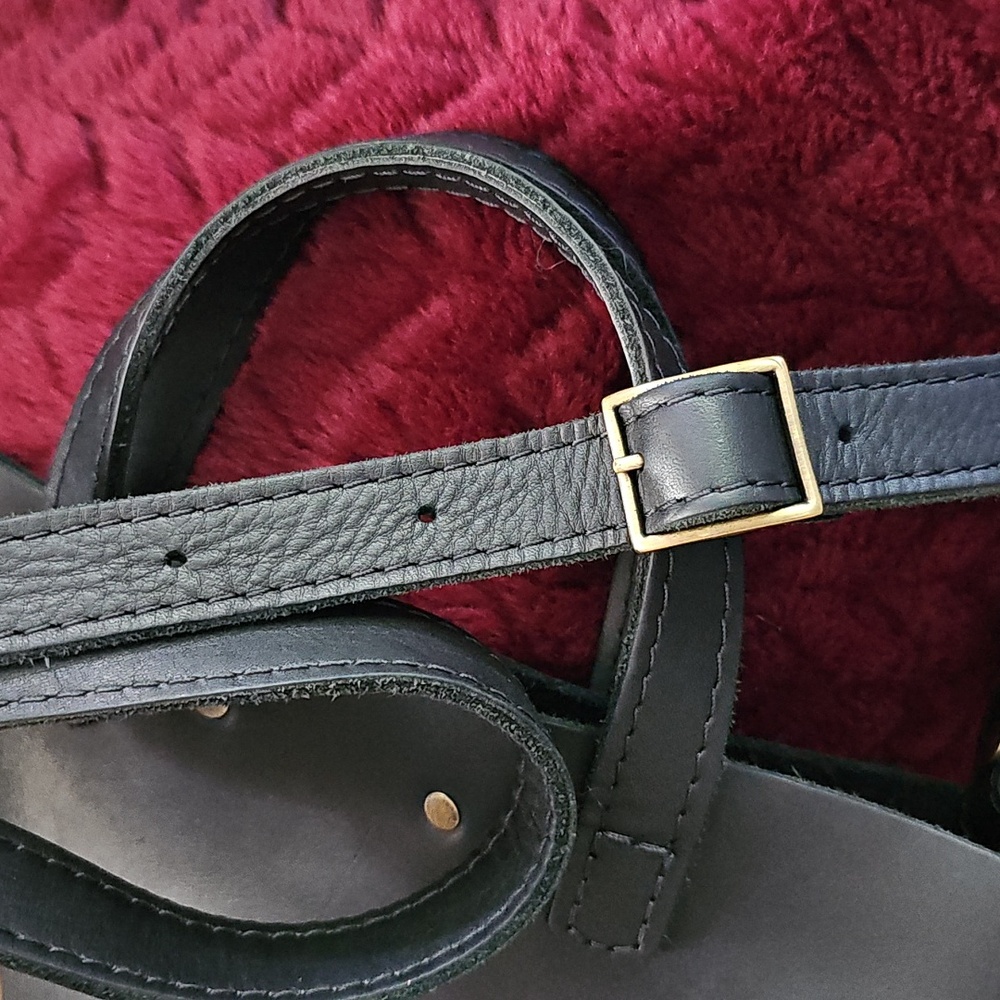 Portland Leather Goods Black Mini EUC - Picture 6 of 9